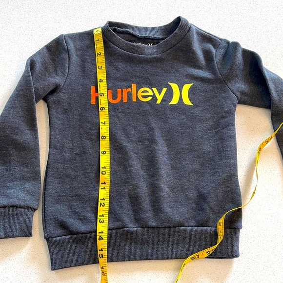 Hurley Gray Sweatshirt - Toddler Boys Size 3T - Picture 3 of 8